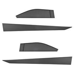Plaques latérales noires pour Toyota RAV4 V SUV (2019-....) - Rider