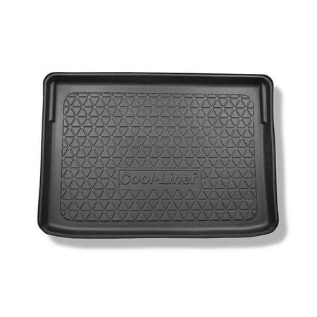 Tapis de coffre pour Citroen C3 Aircross I SUV (11.2017-2024) - bac de coffre - protection de coffre voiture - Aristar - Cool liner - coffre supérieur; modèles avec plancher amovible du coffre (Flex Floor)