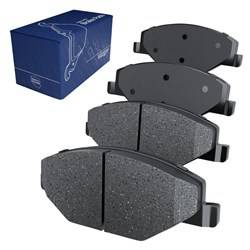 Plaquettes de frein pour Volkswagen Polo V Berline (2010-2017) - Tomex - TX 16-98 (essieu avant)