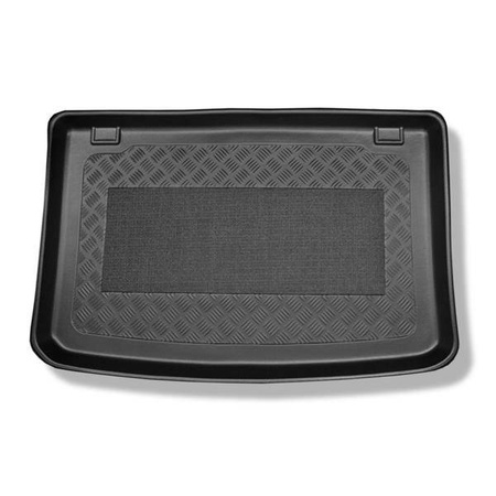 Tapis de coffre pour Renault Clio IV Hayon (10.2012-08.2019) - bac de coffre - protection de coffre voiture - Aristar - Standard