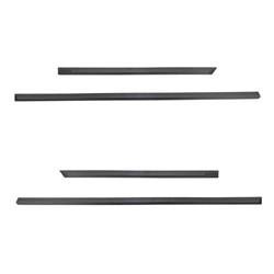 Plaques latérales noires pour Mercedes-Benz Classe E W213 Berline (2017-2023) - (longueur des protections: 1000mm; 640mm) - Rider