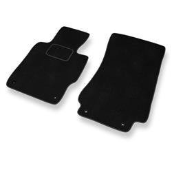 Tapis de sol velours pour BMW Z3 I E36 (1995-2003) - Premium tapis de voiture - noir - DGS Autodywan