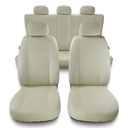 Housses de siège universelles pour Alfa Romeo Giulietta (2010-2020) - housse siege voiture universelles - couverture siege - beige - Auto-Dekor - Comfort Plus