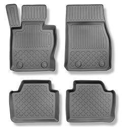 Tapis de sol en TPE pour BMW 3 F31 Touring (12.2012-02.2019) - tapis de voiture - noir - Aristar - Guardliner - X-drive - ensemble - 4 pièces