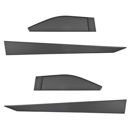 Plaques latérales noires pour Toyota RAV4 V SUV (2019-....) - Rider