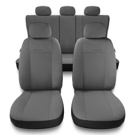 Housses de siège universelles pour Citroen C3 Aircross (2017-....) - housse siege voiture universelles - couverture siege - gris - Auto-Dekor - Prestige
