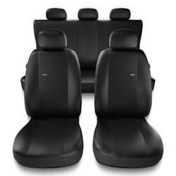 Housses de siège universelles pour Peugeot 508 I, II (2011-....) - housse siege voiture universelles - couverture siege - noir - Auto-Dekor - X-Line